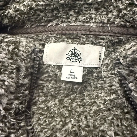 Gray Disney World Full-Zip Sweater - Picture 2 of 2